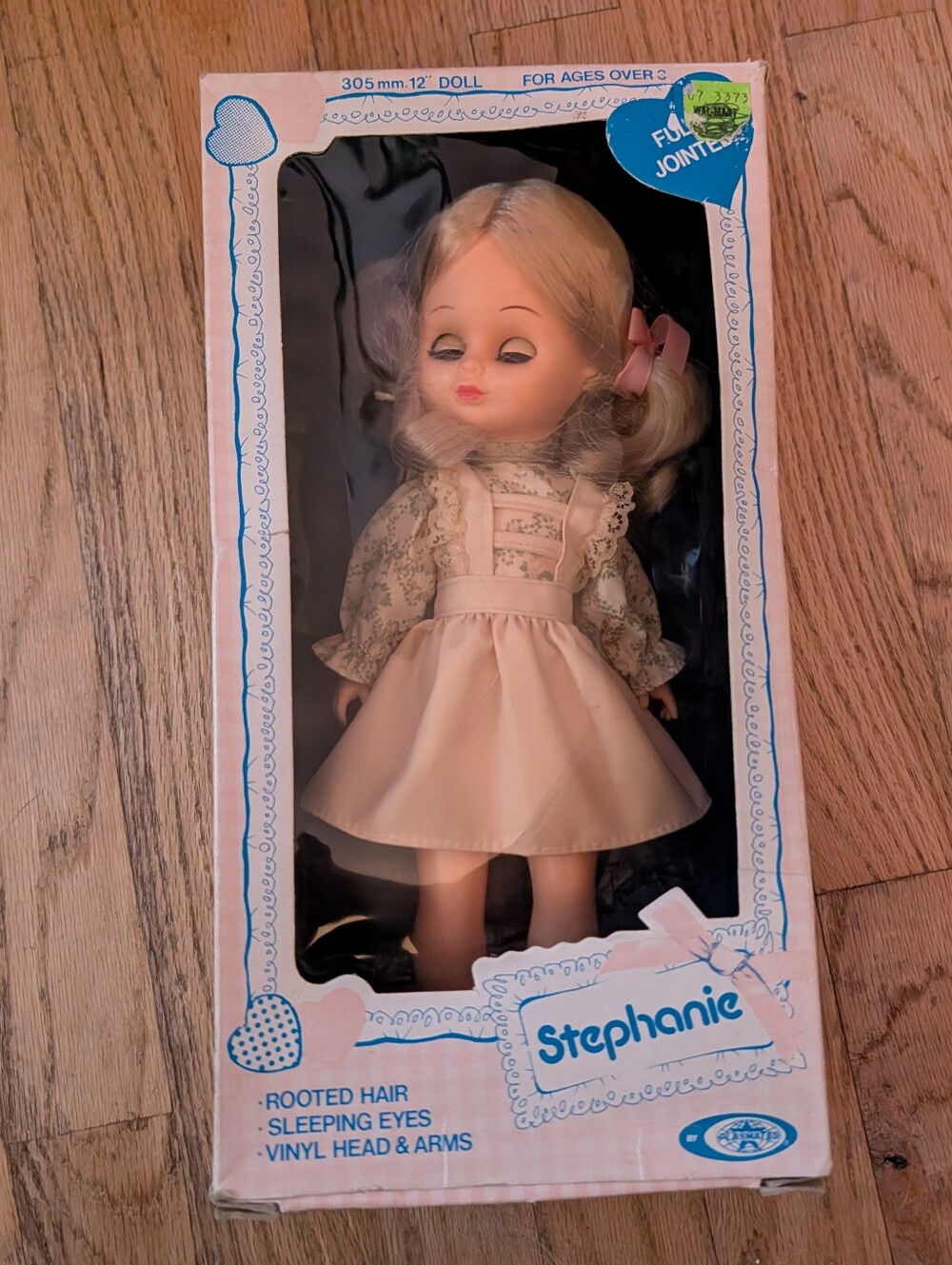 Vintage 1979 Playmates Stephanie Doll 12” Fully Jointed Original Box Wal-Mart